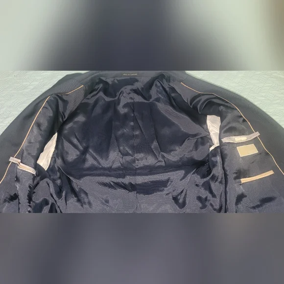 Michael Kors Men’s Dark Navy Suit – Jacket 40R / Pants 34 - Picture 5 of 16